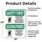 Signmission Safety Culture Sign, 18 in Width, Vinyl Decal, Rectangle, Bilingual OS-2PACK-SF-D-1824-L-10736 - alternate 5